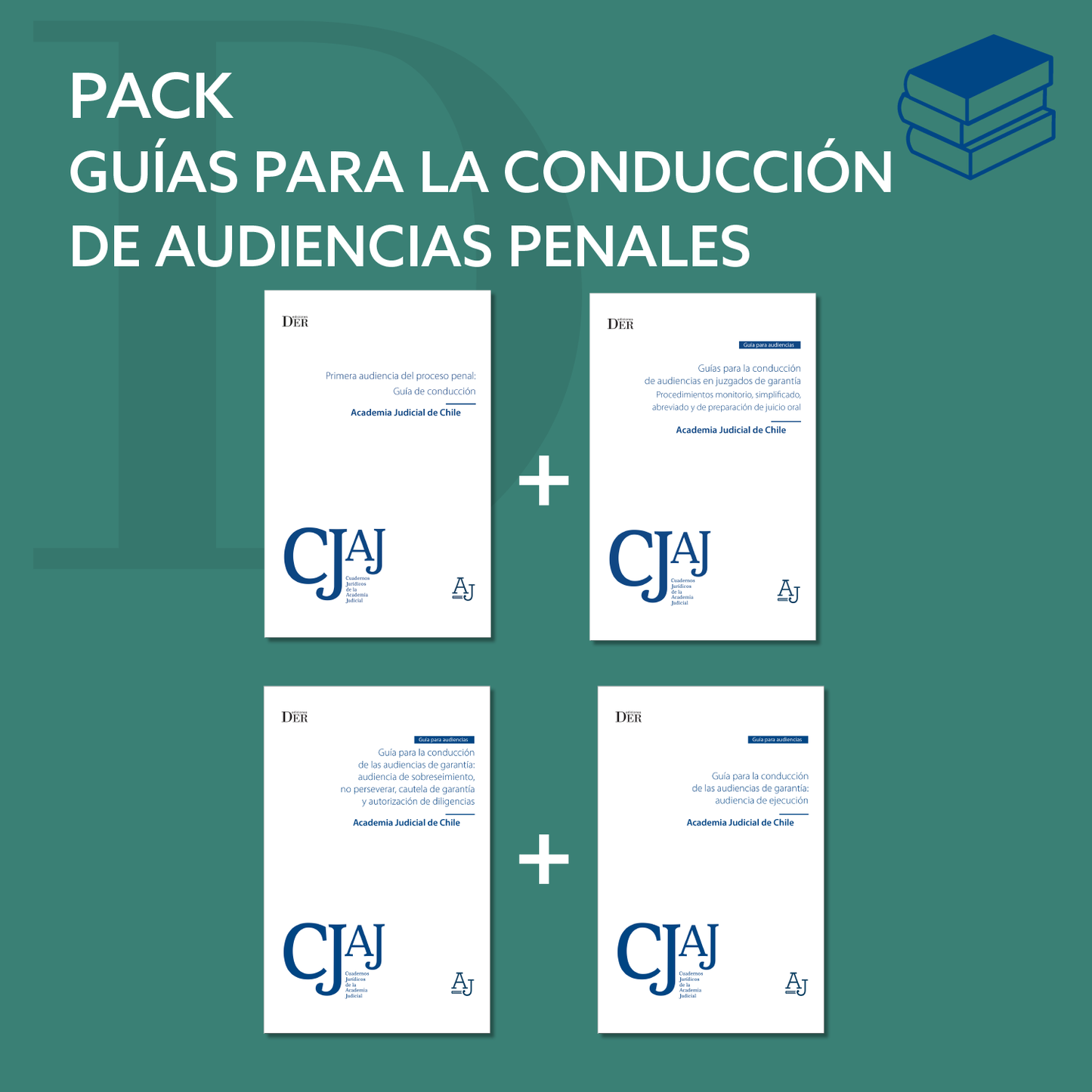Pack guías para la conducción de audiencias penales