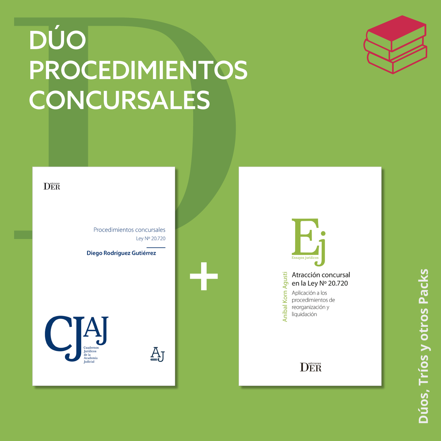 DER Ediciones - Editorial Jurídica - Libros jurídicos - Libros de derecho
