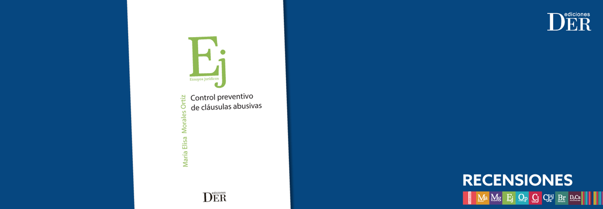 EL MERCURIO - Comentario al libro "Control preventivo de las cláusulas abusivas" de María Elisa Morales Ortiz
