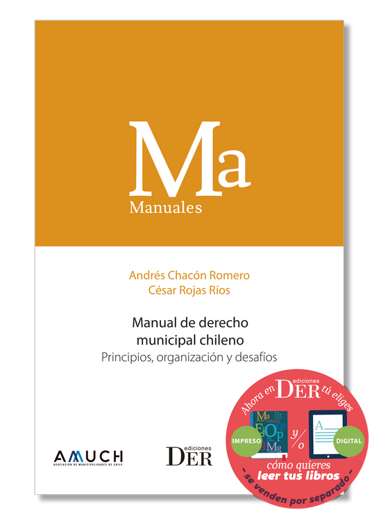 PREVENTA Novedad Editorial | Manual de derecho municipal chileno Principios, organización y desafíos | ENTREGA A PARTIR DEL 23 DE OCTUBRE 2026