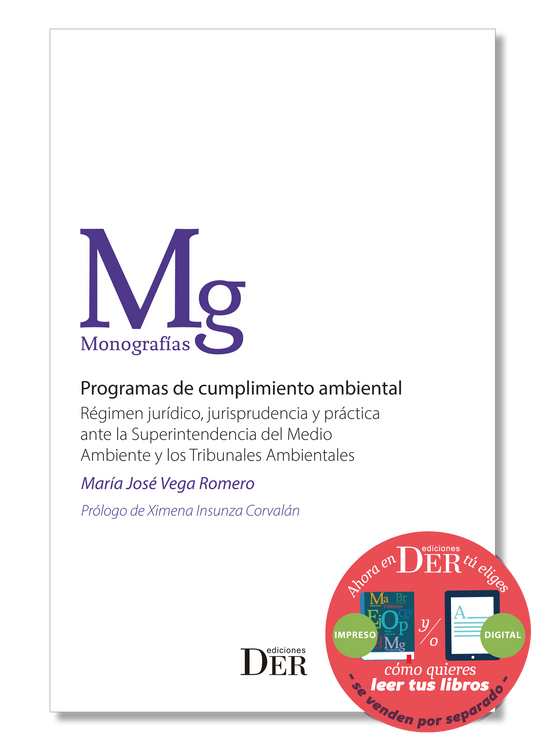 PREVENTA Novedad editorial | Programas de cumplimiento ambiental Régimen jurídico, jurisprudencia y práctica ante la Superintendencia del Medio Ambiente y los Tribunales Ambientales | ENTREGA A PARTIR DEL 23 DE OCTUBRE 2026