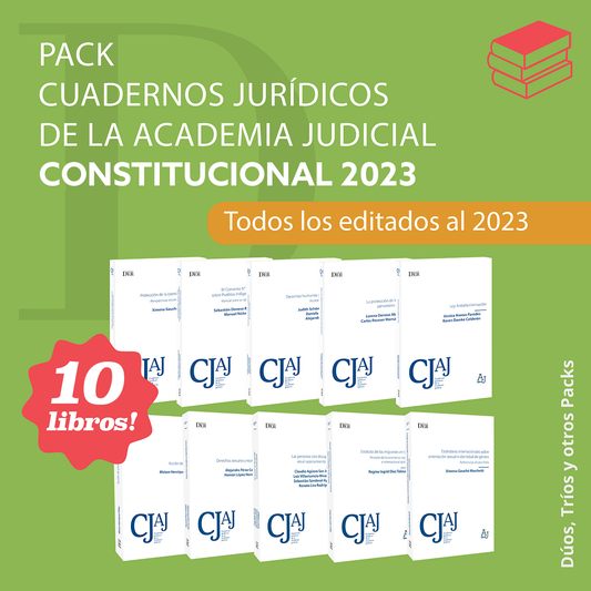 PACK CJAJ CONSTITUCIONAL 2023 (TODOS LOS EDITADOS AL 2023)