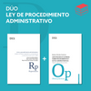 DÚO LEY DE PROCEDIMIENTO ADMINISTRATIVO