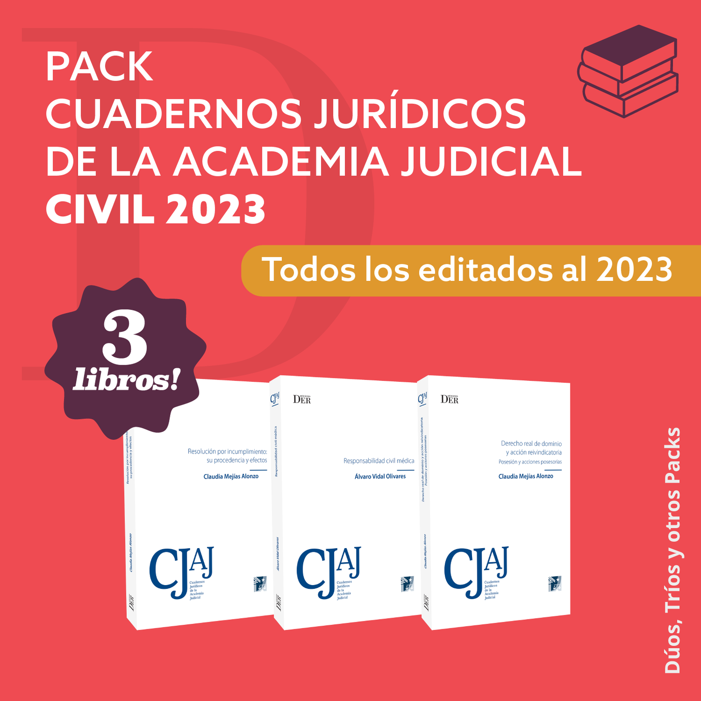 PACK CJAJ CIVIL 2023 (TODOS LOS EDITADOS AL 2023)