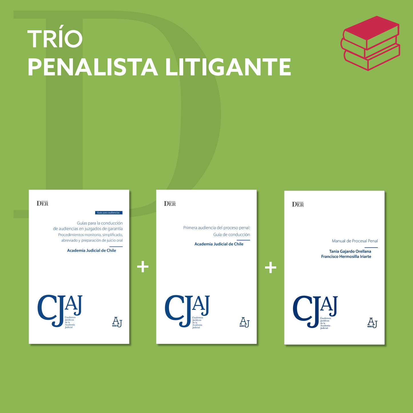 PREVENTA | Trío Penalista Litigante | ENTREGA A PARTIR DEL 17 DE MAYO